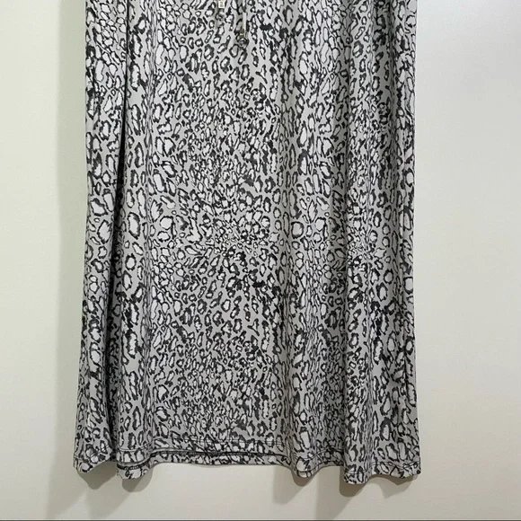 Michael Kors Leopard Maxi Skirt Size L - Picture 5 of 10
